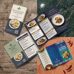 Custom Restaurant Menu Card Printing Services – High Quality & Fully Customizable Layouts