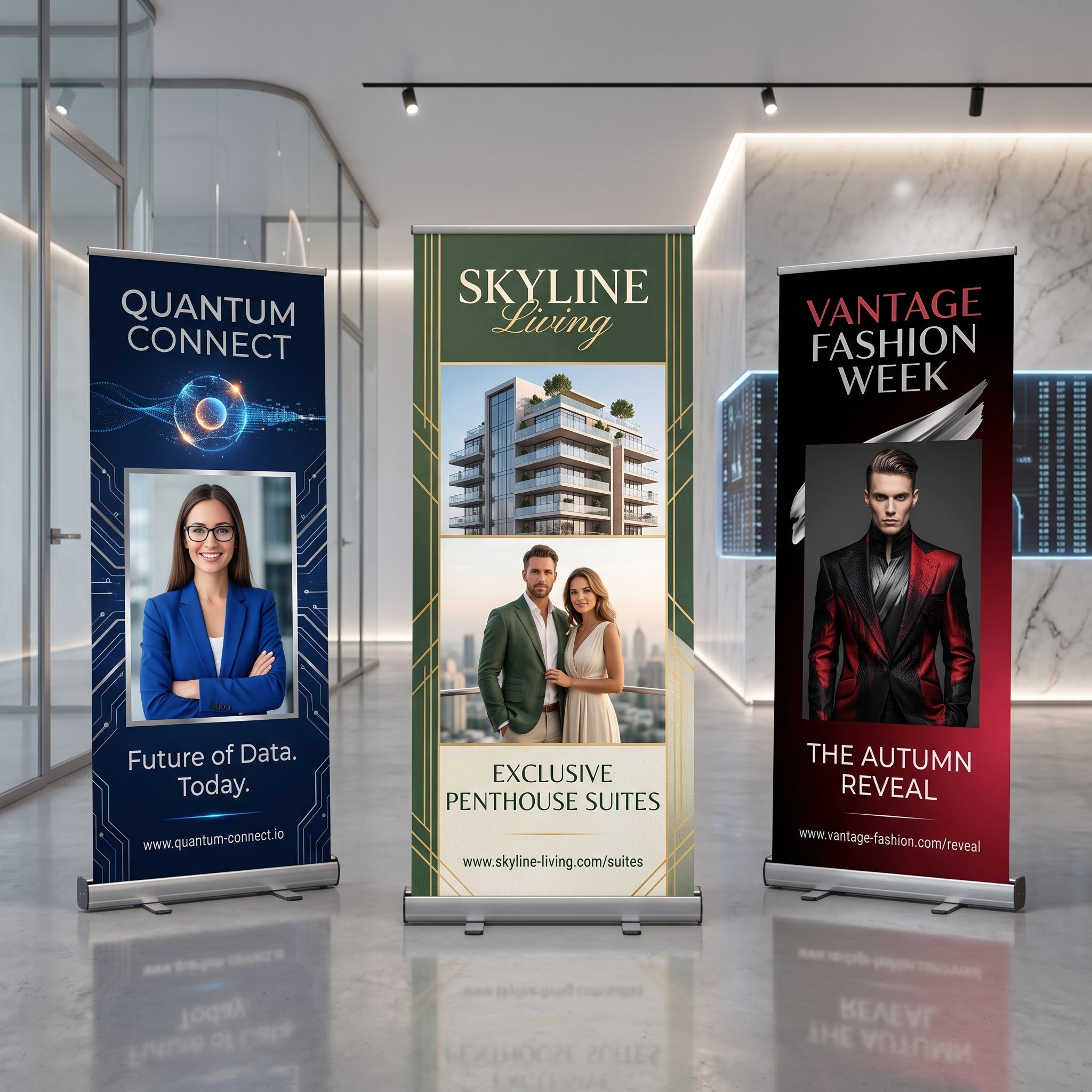 Custom Retractable Banner Stand, Personalized Roll Up Banner, Event Business Display Sign, Promotional Marketing Banner for Trade Shows