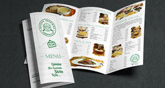 Custom Restaurant Menu Card Printing Services – High Quality & Fully Customizable Layouts