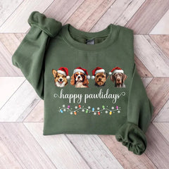 Personalized Photo Pet Christmas Shirt, Custom Name Face Shirt, Custom Dog Shirt, Cat Face Christmas Shirt, Dog Crewneck, Christmas Gift