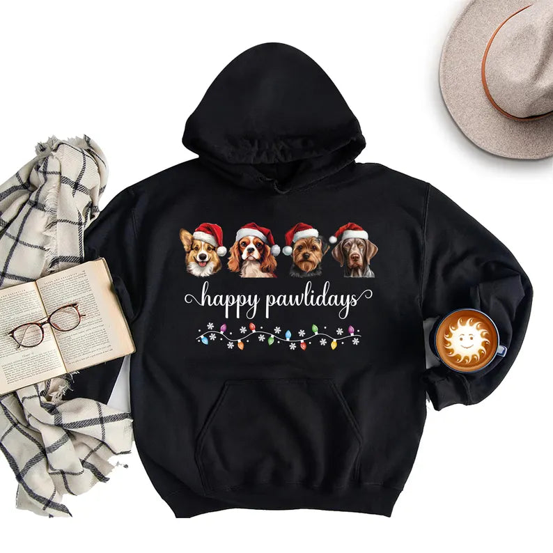 Personalized Photo Pet Christmas Shirt, Custom Name Face Shirt, Custom Dog Shirt, Cat Face Christmas Shirt, Dog Crewneck, Christmas Gift