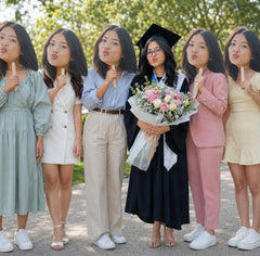 Custom Big Head Cutout Fans with Wooden Handle – Personalized Large Face on a Stick for Weddings, Graduation & Events